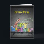 **GRANDSON** SCHRIFTELIJK IS OP DE TWEEDE DAG VAN  KAART<br><div class="desc">VERTEL JE ***GRANDSON** HOEVEEL JE HEM EEN "ZEER HAPPY BIRTHDAY" BEDANKT WENST OM TE STOPPEN MET 1 VAN DE 8 STORES!!</div>