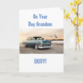 **GRANDSON** SPEELT UW GROTE DAG AAN! KAART (Gele Bloem)