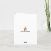 Grandson Super Cool Star Greeting Kaart (Achterkant)