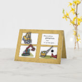 Grandson Trucks Hallo Kaart (Gele Bloem)