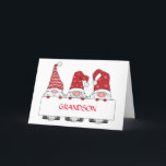 ** GRANDSON** UIT GNOMES VOOR CHRISTMAS KAART<br><div class="desc">BEDANKT OM TE STOPPEN MET EEN VAN MIJN ACHT STORES!</div>