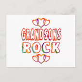 Grandsons Rock Briefkaart (Voorkant)