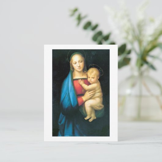 Granduca Madonna, Raphael Briefkaart (Staand voorkant)