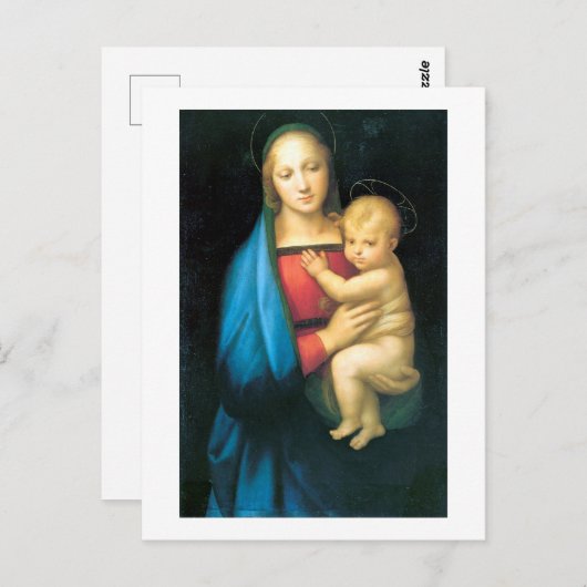 Granduca Madonna, Raphael Briefkaart (Voorkant / Achterkant)
