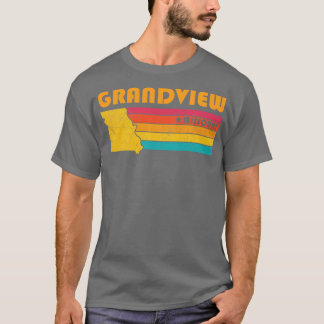 Grandview Missouri  Verdrietig Souvenir T-shirt