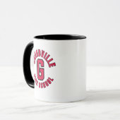 Grandville High School Michigan Coffee Mug Mok (Voorkant links)