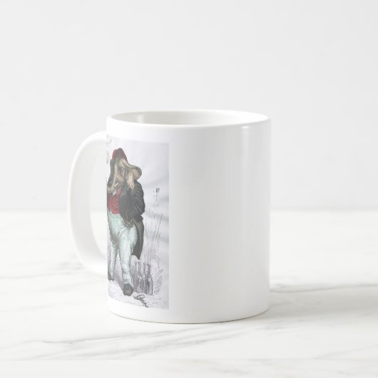 Grandville Sheeple Zendula Elephant Coffee Mok (Voorkant links)