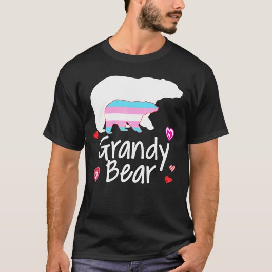 Grandy Lgbt Beer Transgender Rainbow Lgbt Gay Lesb T-shirt (Voorkant)