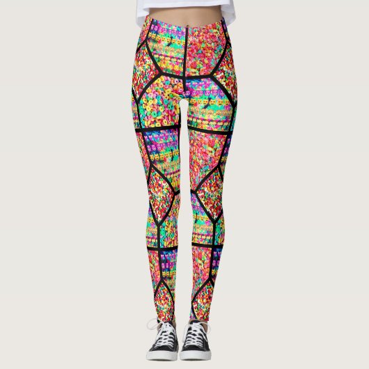 Granen en Emojis FoodMood-Leggings Leggings (Voorkant)