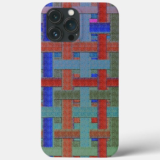 Granen, gekleurd "geblazen" in bolap of canvas Case-Mate iPhone case (Achterkant)