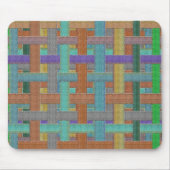 Granen, gekleurd "geblazen" in bolap of canvas muismat (Voorkant)