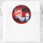 Granen Ronde Sticker (Tas)