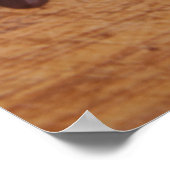 Granen van koffiebonen poster (Hoek)