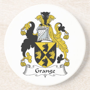 Grange Family Crest Zandsteen Onderzetter