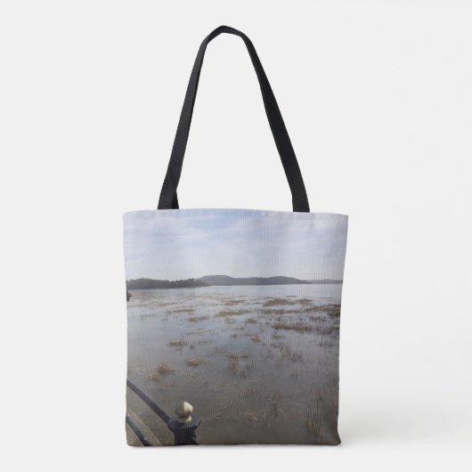 Grange-over-Sands Canvas tas (Achterkant)