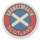 Grangemouth, Scotland Sticker (Voorkant)