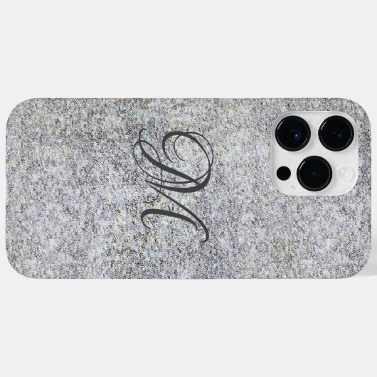 Graniet Black Case-Mate iPhone Case (Achterkant (horizontaal))