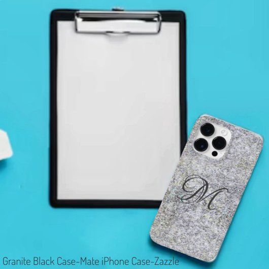 Graniet Black Case-Mate iPhone Case