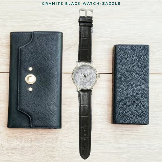 Graniet Black Horloge (Creator heeft geüpload)