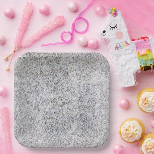 Graniet Black Papieren Bordje (Feest)