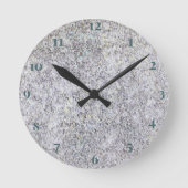 Graniet Black Ronde Klok (Voorkant)