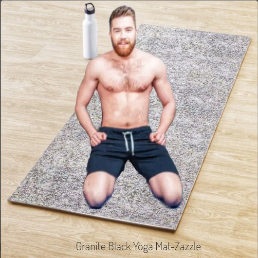 Graniet Black Yogamat