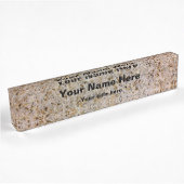 Graniet Desk Name Bord Naambordje