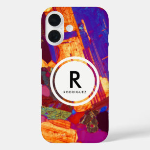 Graniet Dun Sectie met Gypsum Bord Monogram iPhone 16 Hoesje