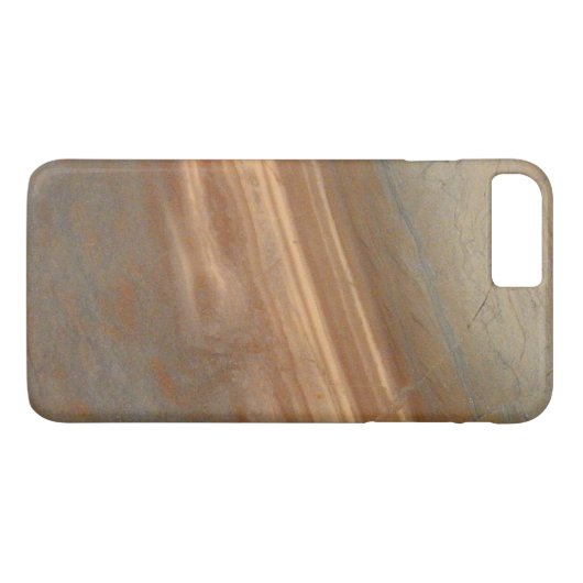 Graniet en koper iPhone 7 Plus Hoesje (Achterkant (Horizontaal))