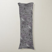 Graniet Grey met roze details Lichaamskussen (Voorkant Verticaal)