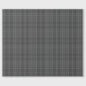 Graniet Grey Tartan Pset Cadeaupapier (Vlak)