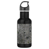 Graniet grijs met tekst waterfles  (Voorkant)