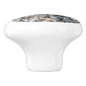 Graniet - Hard Rock Keramische Knop (Zijkant)