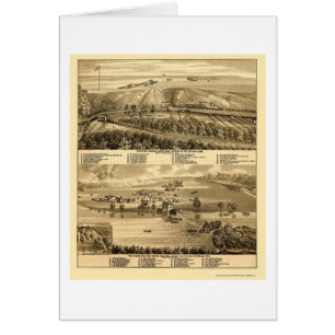 Graniet-Herfsten, MN Panoramiek Map - 1874