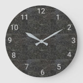 Graniet IJzer Grote Klok (Voorkant)