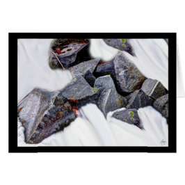 Graniet in een Snowfield Kaart