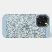 Graniet ingelegd iPhone hoesje (Achterkant horizontaal)