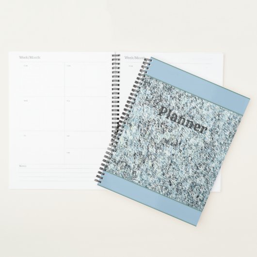 Graniet Ingelegd Vierkant Planner (Display)