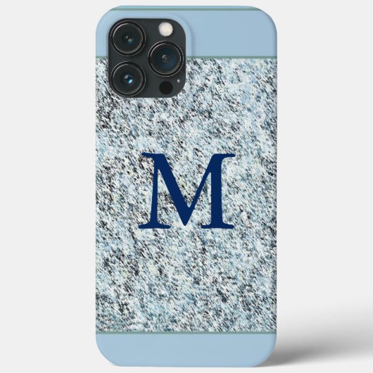 Graniet Inlay-M Case-Mate iPhone Case (Achterkant)