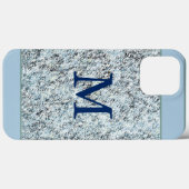 Graniet Inlay-M Case-Mate iPhone Case (Achterkant (horizontaal))