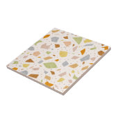 Graniet korrelig getextureerd Italiaans terrazzo p Tegeltje (Zijkant)