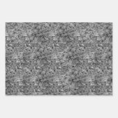 Graniet Mozaïek Abstract Steen Marmeren Patroon Inpakpapier Vel (Voorkant 3)