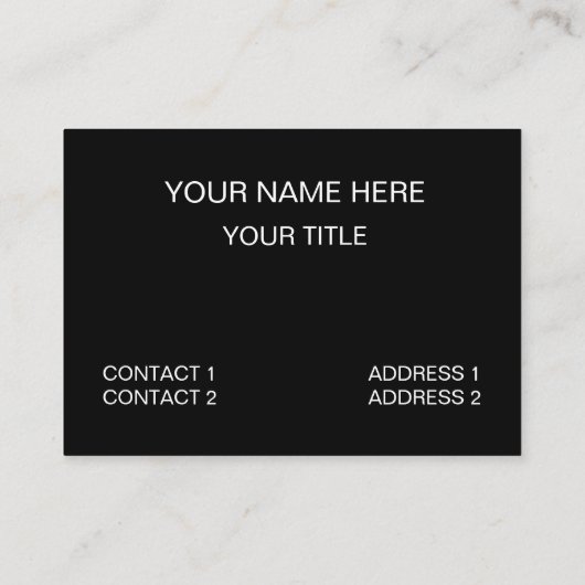 Graniet Mozaïek Abstract Steen Marmeren Patroon Visitekaartje (Achterkant)