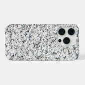 Graniet oppervlaktestructuur iPhone hoesje (Achterkant horizontaal)