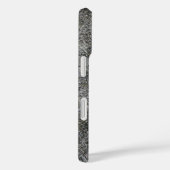 Graniet Rock Grey met groen mos Case-Mate iPhone Case (Achterkant / Rechts)