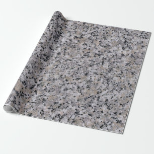 Graniet Rock Marmer Modern Zwart Grijs Decoupage Cadeaupapier