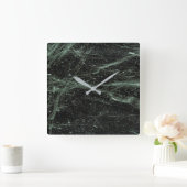 Graniet Stone Patroon Acrylwand Vierkante Klok (Huis)