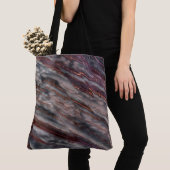 Graniet Stone Pattern All-Over-Print Canvas tas (Dichtbij)