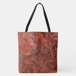 Graniet Stone Pattern All-Over-Print Canvas tas