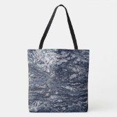 Graniet Stone Pattern All-Over-Print Canvas tas (Voorkant)
